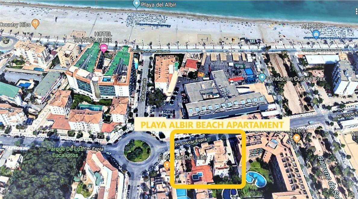 Playa Albir Beach Apartament البير المظهر الخارجي الصورة